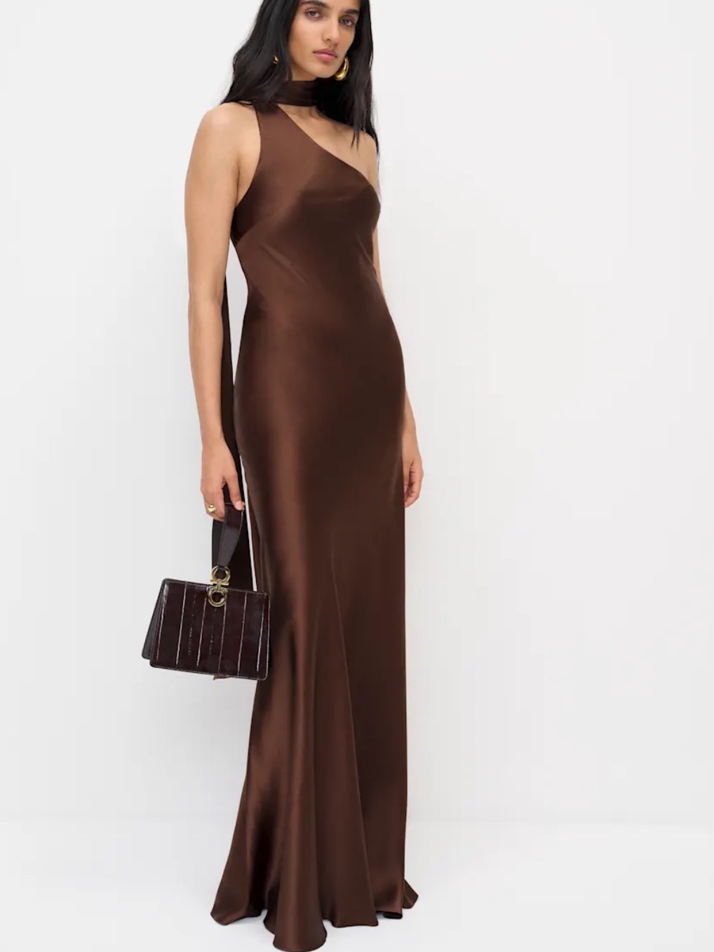 Reformation Jazzlyn Silk Dress
